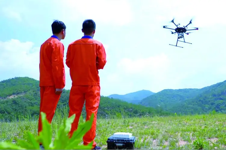 普兰无人机倾斜摄影巡检拍摄